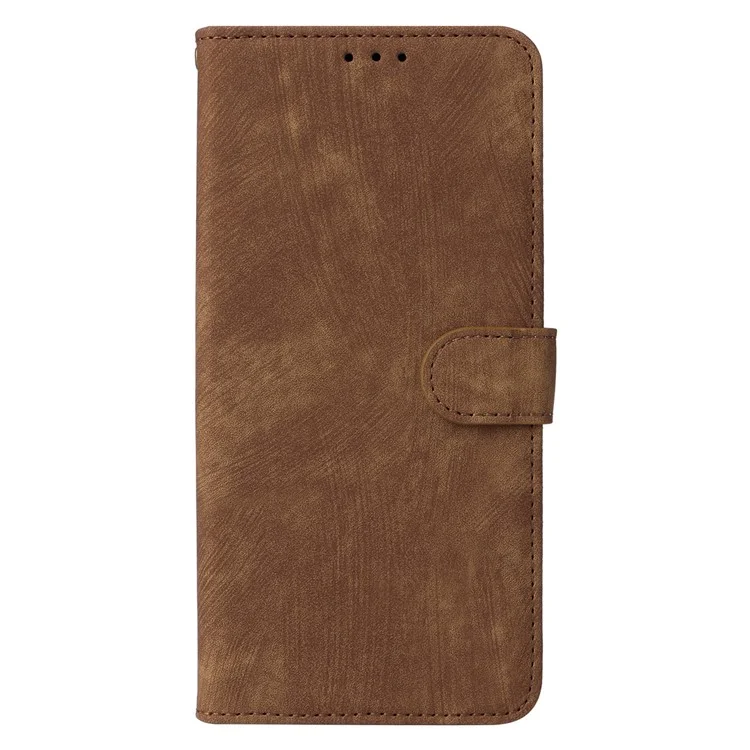 For ZTE Blade V70 Max / nubia V70 Max Case Wallet RFID Blocking PU Leather Cover Viewing Stand - Brown
