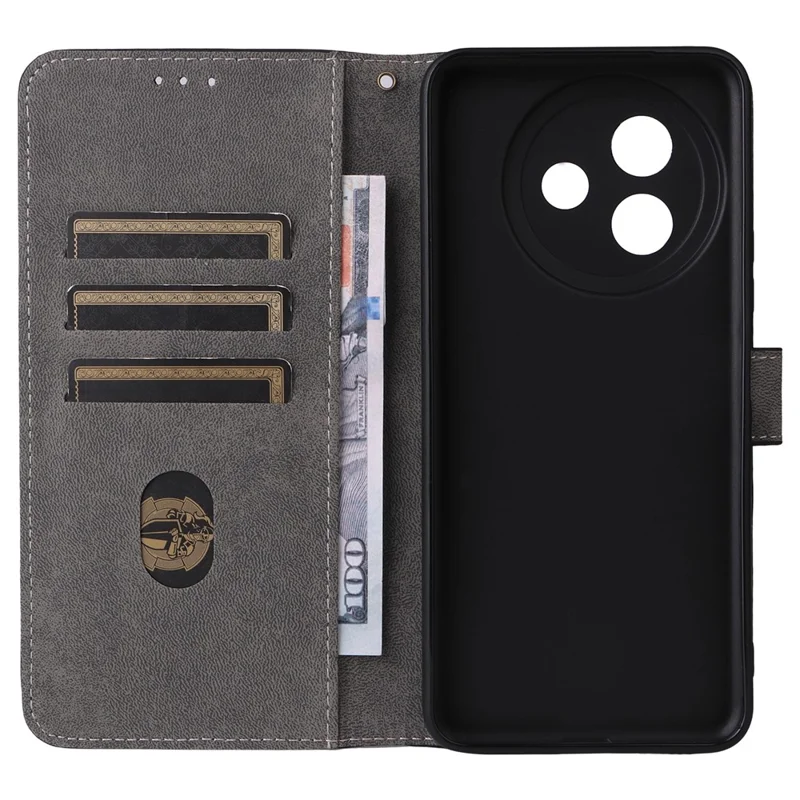 For vivo Y39 5G / Y300i 5G Case Wallet RFID Blocking PU Leather Cover Viewing Stand - Blue