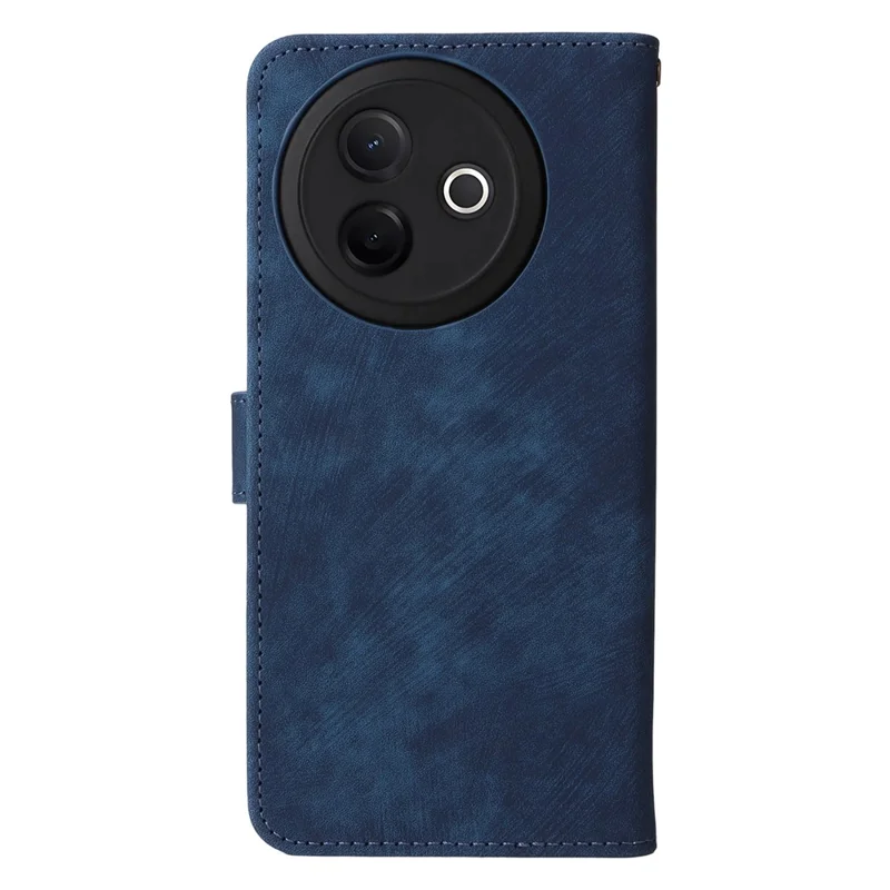 For vivo Y39 5G / Y300i 5G Case Wallet RFID Blocking PU Leather Cover Viewing Stand - Blue