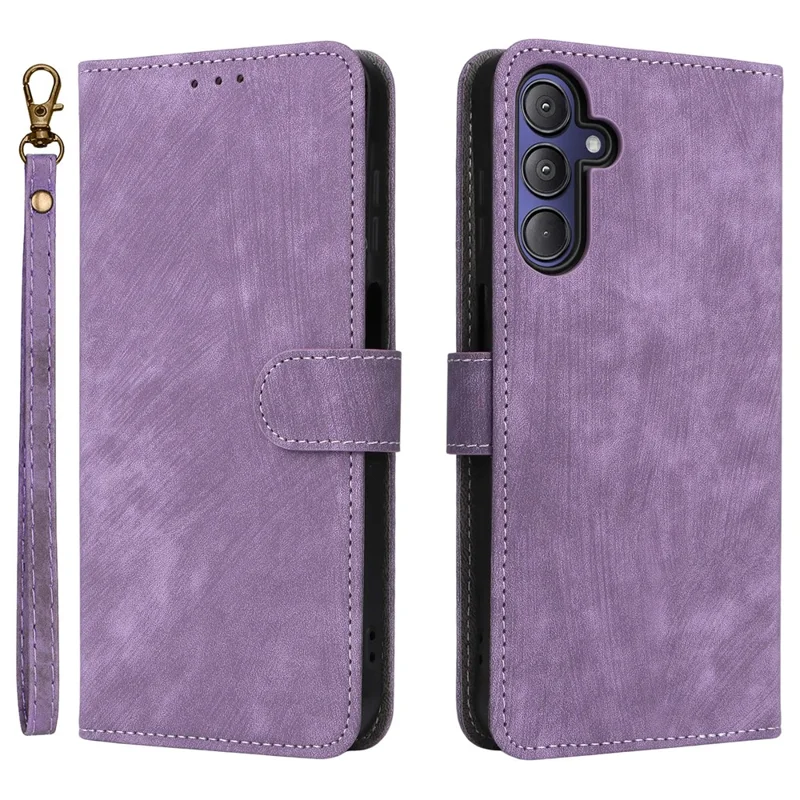 For Gabb Phone 4 Pro Case Wallet RFID Blocking PU Leather Cover Viewing Stand - Purple