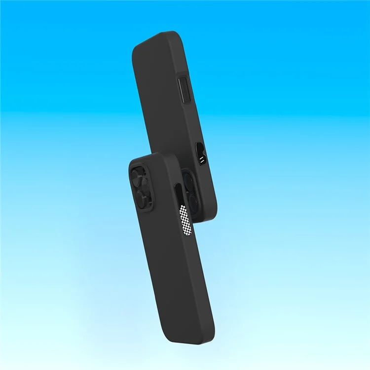 YOYOISLES Air Tec Serie Hülle für iPhone 16 Pro Max - Abnehmbare anpassbare Tasten EVA Handyhülle - Schwarz