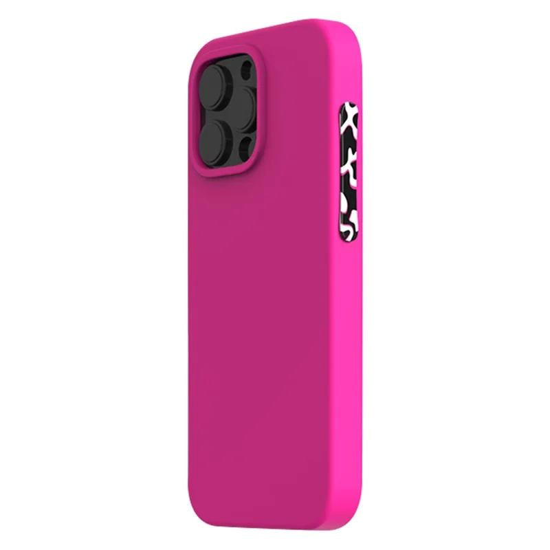 YOYOISLES Air Tec Series For iPhone 16 Pro Max Case Detachable Customizable Buttons EVA Phone Cover - Rose Pink