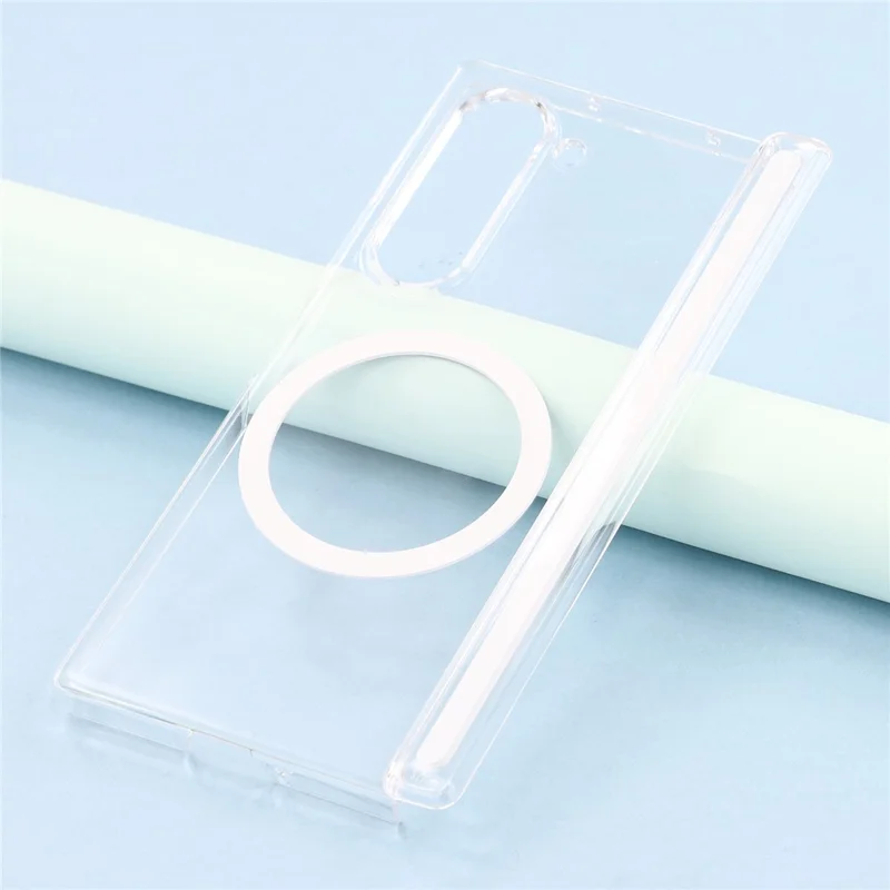 X-LEVEL For Samsung Galaxy Z Fold6 5G Case Magnetic Case Clear Back Slim Hard PC Phone Cover