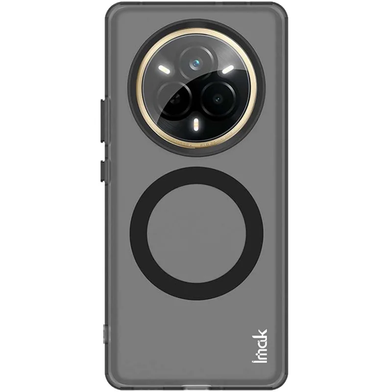 IMAK voor Realme 14 Pro 5G hoesje compatibel met MagSafe PC + TPU beschermend telefoonscherm