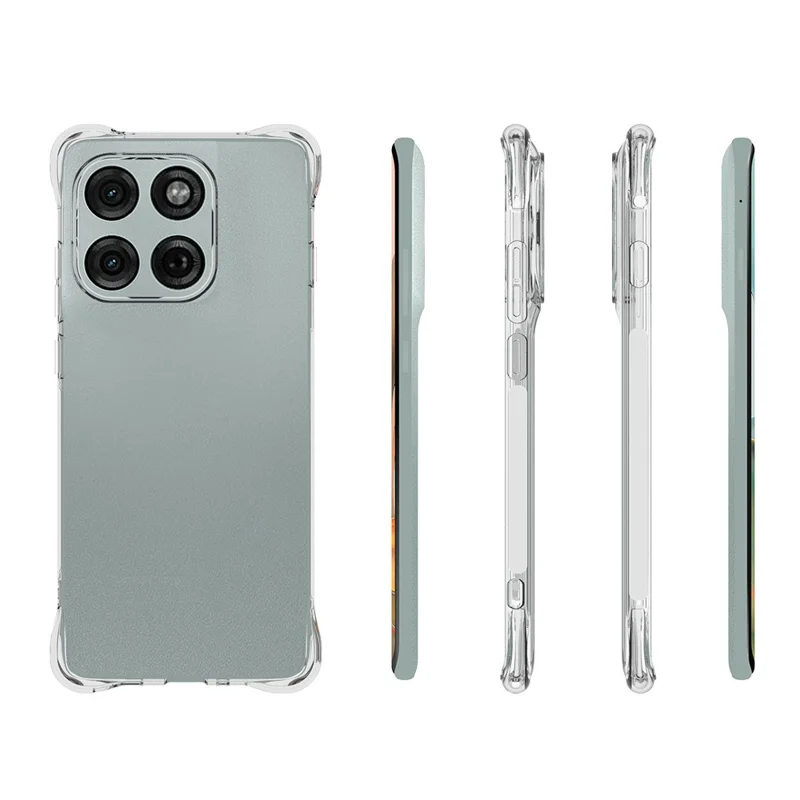 Чехол для Motorola Edge (2025) 5G из ТПУ, прозрачный, противоскользящий, для мобильного телефона