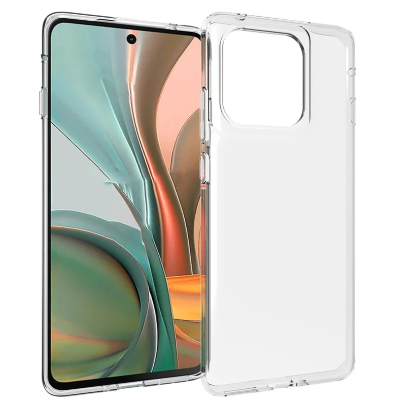 Für Motorola Edge (2025) 5G Transparente Handyhülle Wasserzeichenresistent TPU Rückseite Schutzhülle