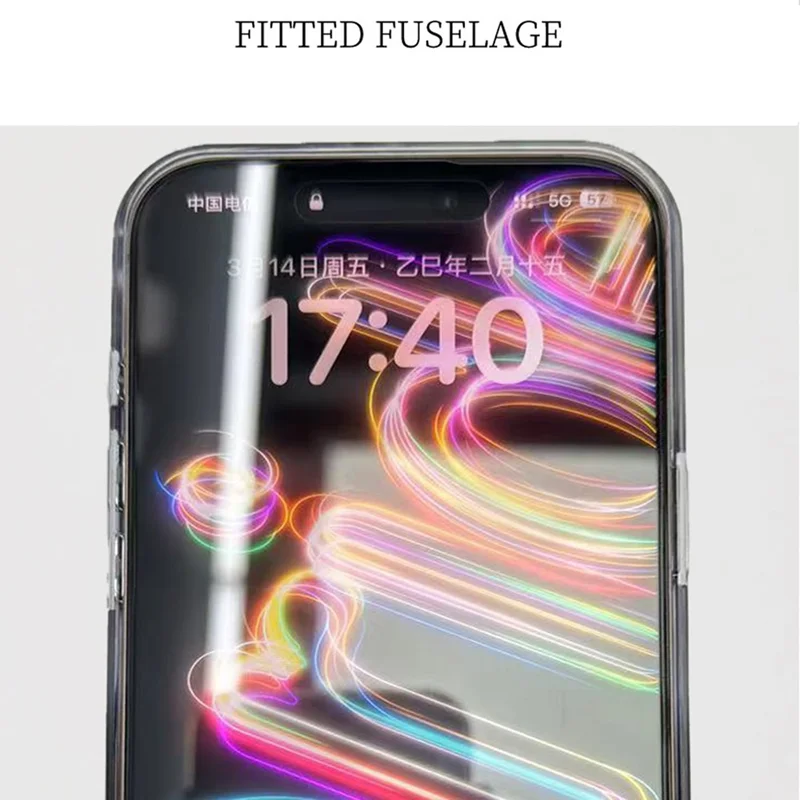 For iPhone 16 Pro Magnetic Case Gradient Color Hard PC Phone Cover Camera Lens Frame Kickstand - Gold