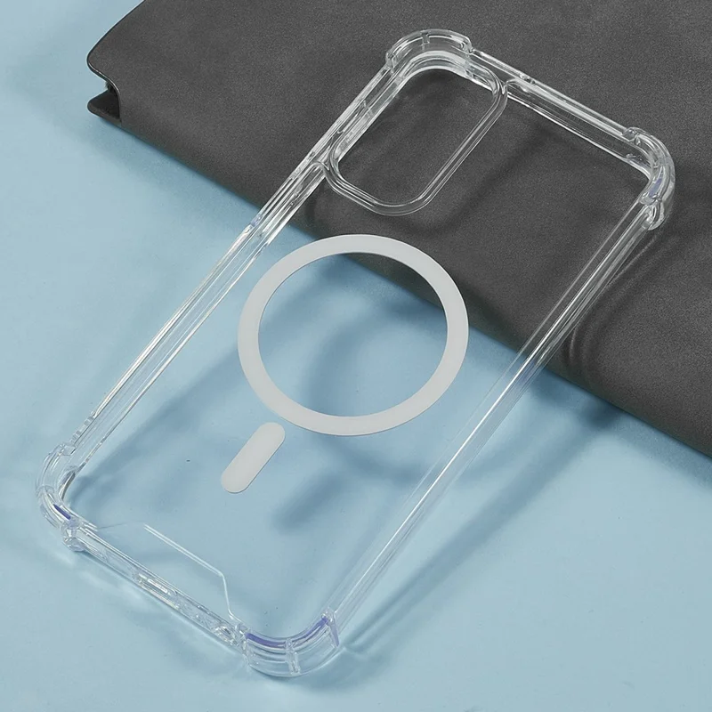 For Samsung Galaxy A15 4G  /  5G Clear Phone Case Compatible with MagSafe 1.5mm Shockproof Back Cover