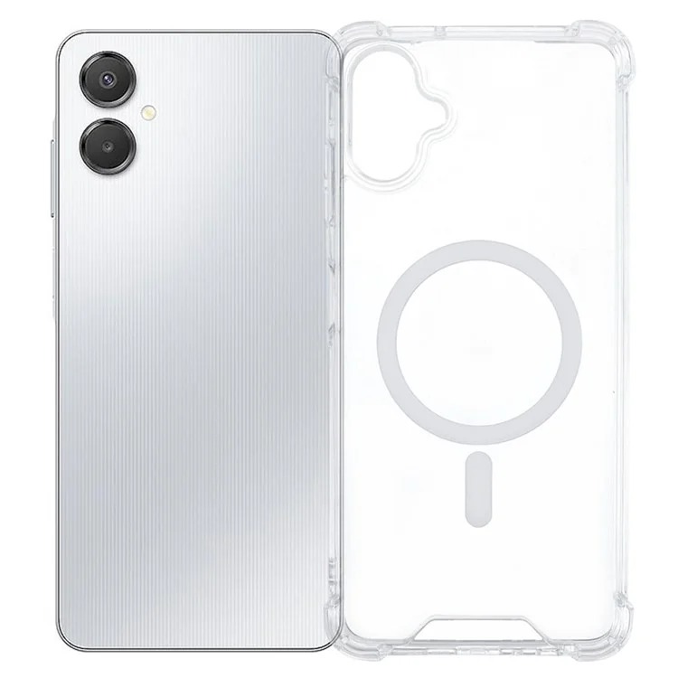 For Samsung Galaxy A06 4G  /  5G Clear Phone Case Compatible with MagSafe 1.5mm Shockproof Back Cover