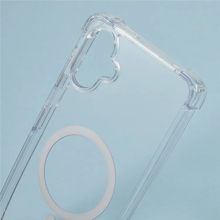 For Samsung Galaxy A06 4G  /  5G Clear Phone Case Compatible with MagSafe 1.5mm Shockproof Back Cover