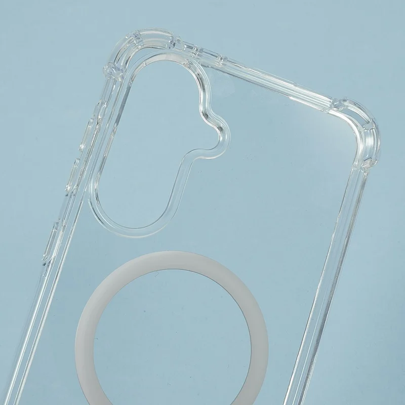 Funda Transparente para Samsung Galaxy A36 5G Compatible con MagSafe Cubierta Trasera Antichoques de 1,5 mm