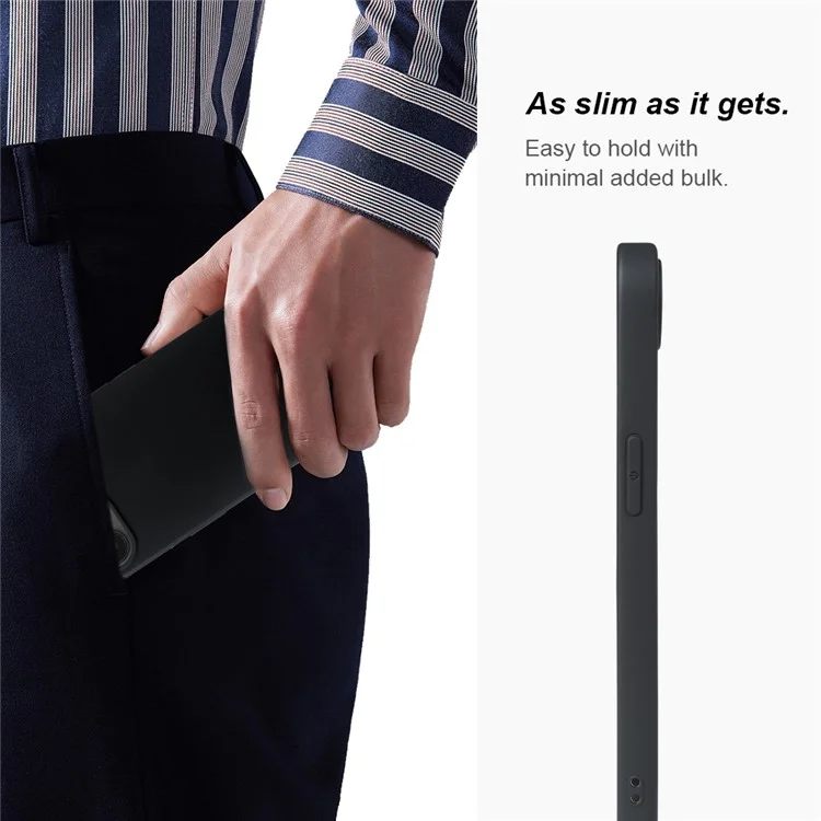 For iPhone 16e Case GRS Certified RCS Eco-Friendly Material Single Side Matte Slim Anti Drop Phone Cover