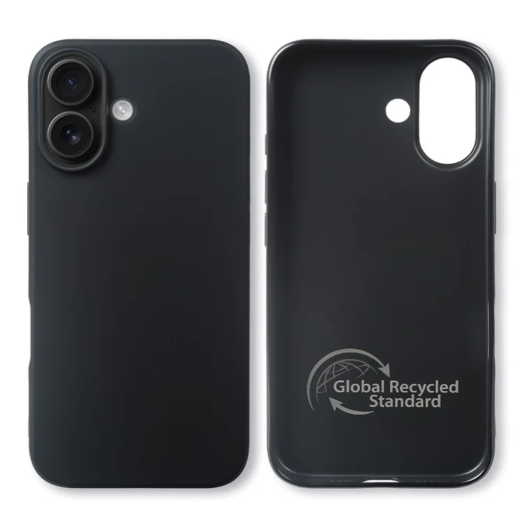 For iPhone 16 Case GRS Certified RCS Eco-Friendly Material Single Side Matte Slim Anti Drop Phone Cover