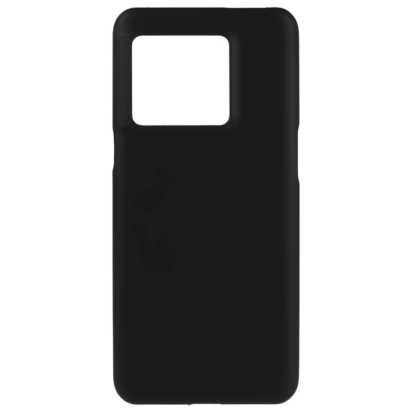 For OnePlus Ace Pro 5G / 10T 5G Rubberized Phone Case Glossy Hard PC Non-Slip Shockproof Cove - Black