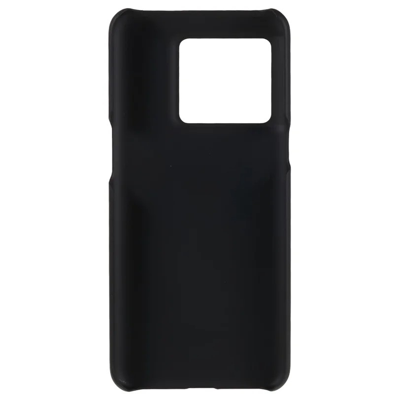 For OnePlus Ace Pro 5G / 10T 5G Rubberized Phone Case Glossy Hard PC Non-Slip Shockproof Cove - Black