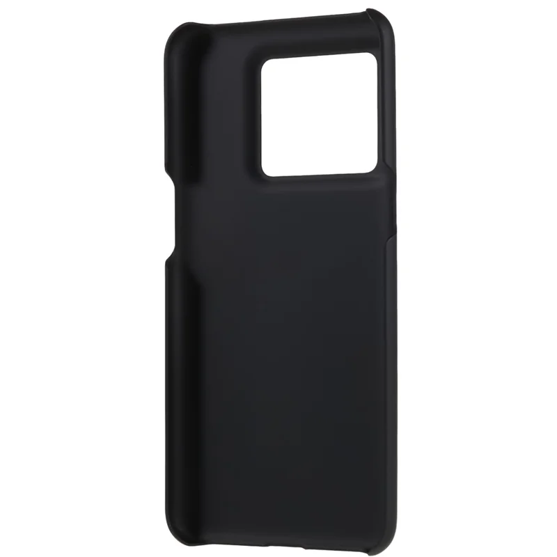 For OnePlus Ace Pro 5G / 10T 5G Rubberized Phone Case Glossy Hard PC Non-Slip Shockproof Cove - Black