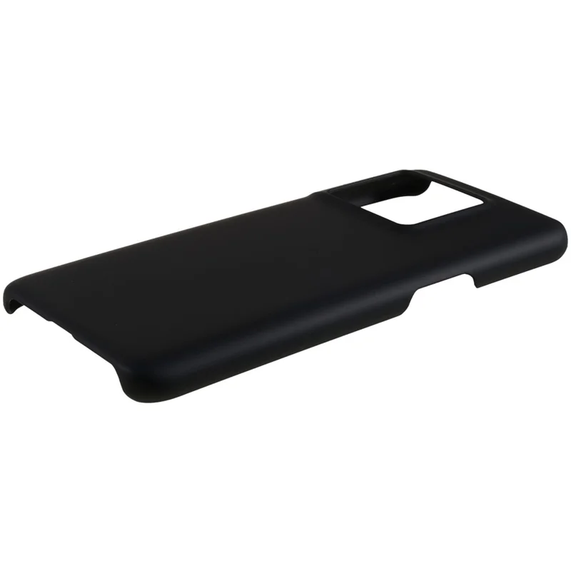 For OnePlus Ace Pro 5G / 10T 5G Rubberized Phone Case Glossy Hard PC Non-Slip Shockproof Cove - Black
