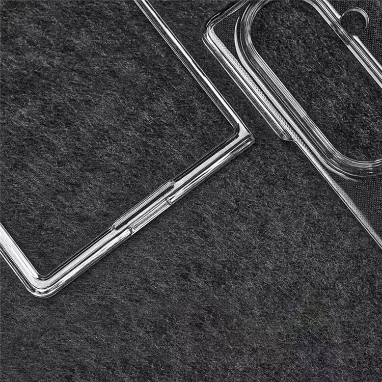 Achat en gros pour étui Samsung Galaxy Z Fold7 5G Coque rigide transparente en PC pour téléphone