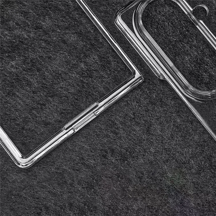 Acquisto all'ingrosso per Samsung Galaxy Z Fold6 5G Custodia magnetica Resistente ai graffi UV Custodia per telefono in PC trasparente