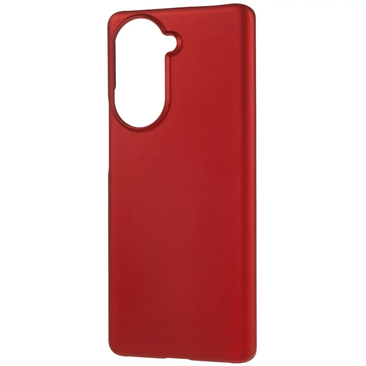 Para Huawei Nova 10 Pro 4G Hard PC Drop Caja Protectora de Protección Sin Deslizamiento de la Cubierta Del Teléfono Goma de Goma. - Rojo