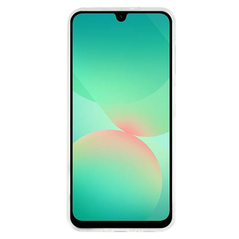 For Samsung Galaxy A26 5G Case TPU Frame Clear Acrylic Back Phone Cover with PET Film