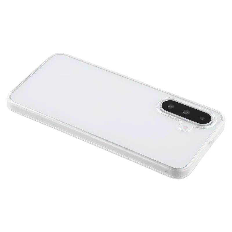 For Samsung Galaxy A26 5G Case TPU Frame Clear Acrylic Back Phone Cover with PET Film