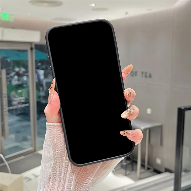 For iPhone 16 Pro Max Magnetic Case Mirror Surface TPU+PC Phone Cover with Lens Frame Kickstand - Silver