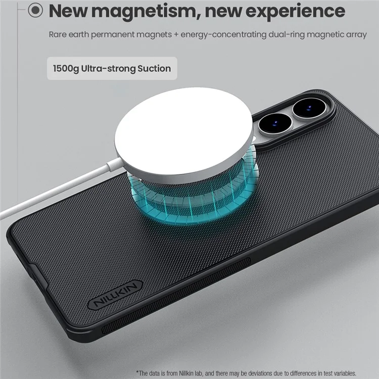 NILLKIN Frosted Shield Pro for Samsung Galaxy S25 Edge Case Compatible with MagSafe PC + TPU Phone Cover