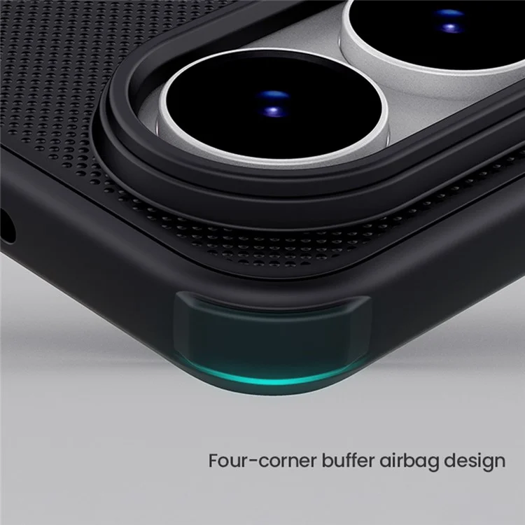 NILLKIN Frosted Shield Pro for Samsung Galaxy S25 Edge Case Compatible with MagSafe PC + TPU Phone Cover