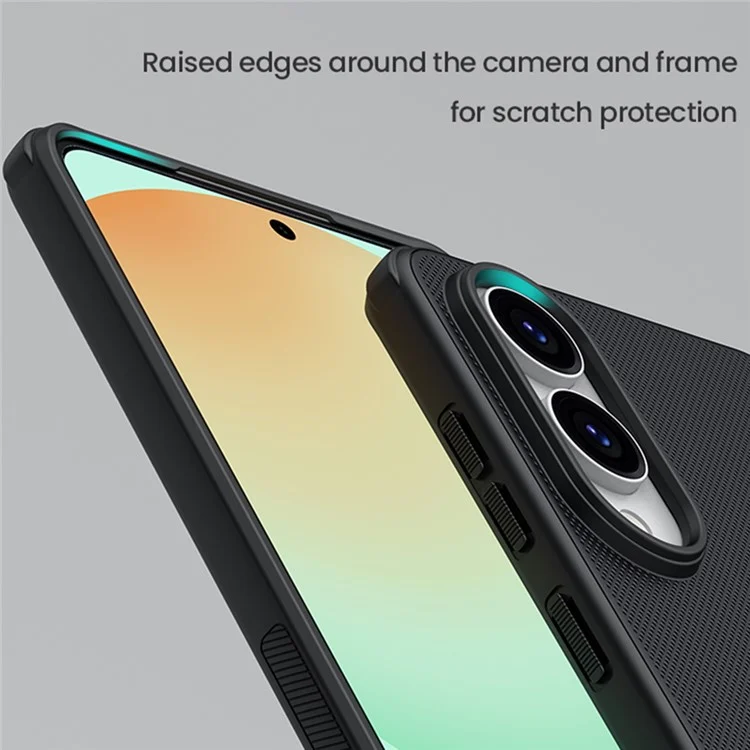 NILLKIN Frosted Shield Pro for Samsung Galaxy S25 Edge Case Compatible with MagSafe PC + TPU Phone Cover