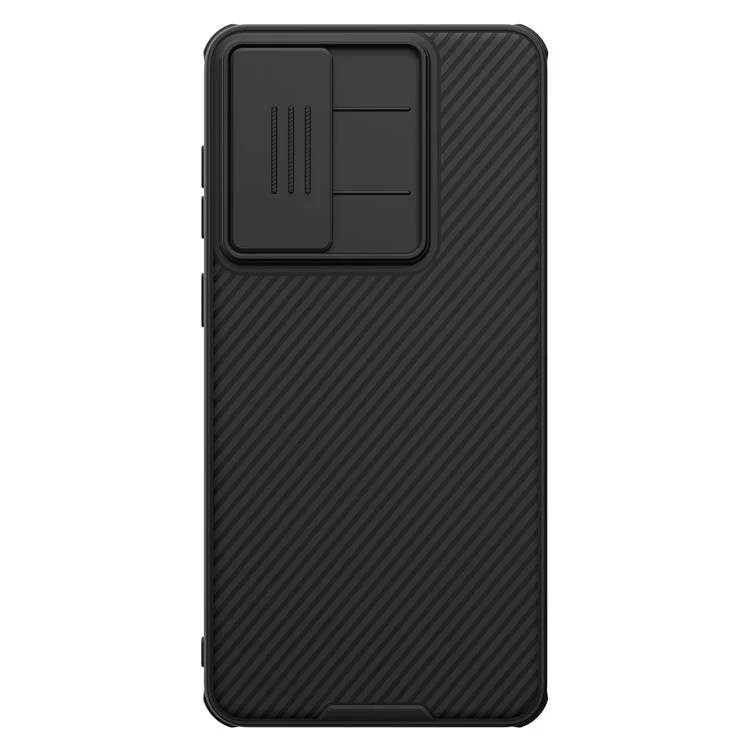NILLKIN Camshield Pro Series for Samsung Galaxy S25 Edge Case PC + TPU Slide Camera Lid Phone Cover - Black