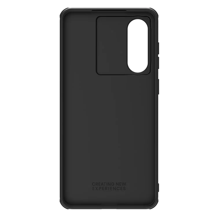 NILLKIN Camshield Pro Series for Samsung Galaxy S25 Edge Case PC + TPU Slide Camera Lid Phone Cover - Black