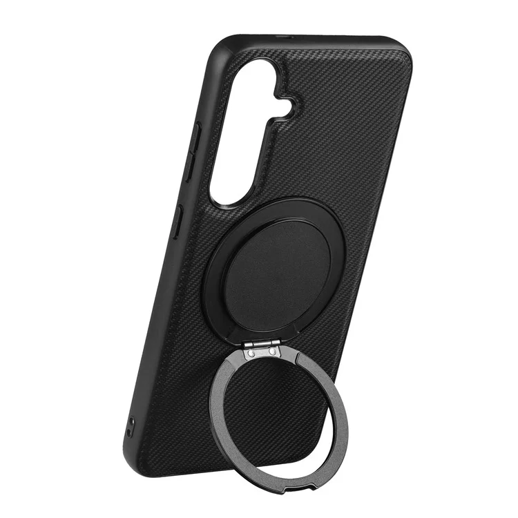 VILI TCY for Samsung Galaxy A56 5G Magnetic Phone Case with Rotary Kickstand PC TPU Back Cover