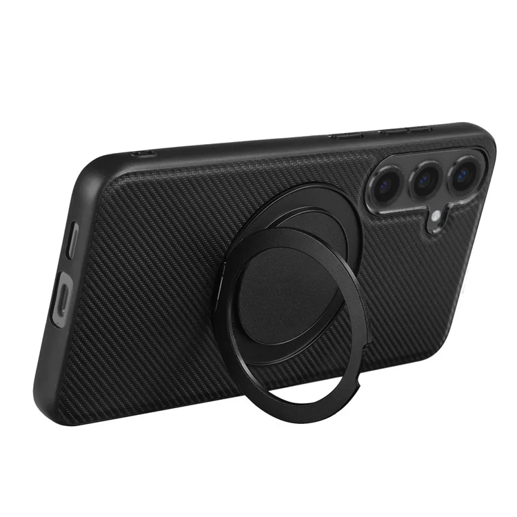 VILI TCY for Samsung Galaxy A56 5G Magnetic Phone Case with Rotary Kickstand PC TPU Back Cover