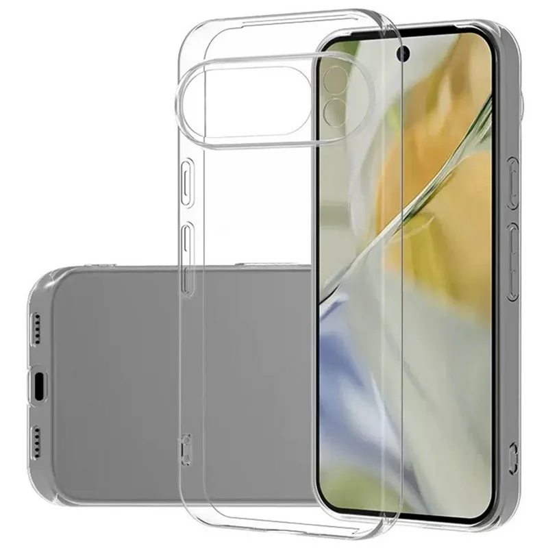 For Google Pixel 10 Pro XL Back Cover Ultra Thin Flexible TPU Clear Phone Case