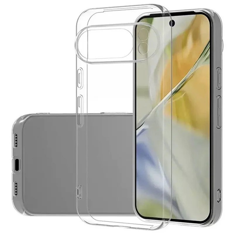 For Google Pixel 10 Pro Back Cover Ultra Thin Flexible TPU Clear Phone Case