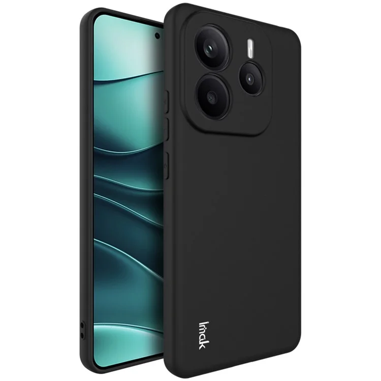 IMAK UC-3 Série para Xiaomi Redmi Note 14 5G Capa Fosca Anti-Impressões Digitais Capa Macia de TPU