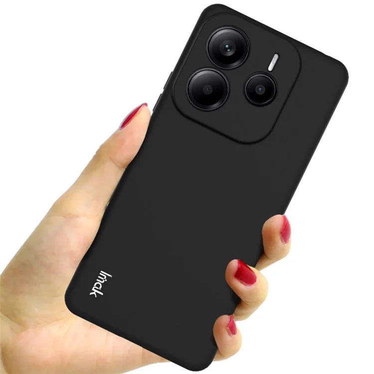 IMAK UC-3 Série para Xiaomi Redmi Note 14 5G Capa Fosca Anti-Impressões Digitais Capa Macia de TPU