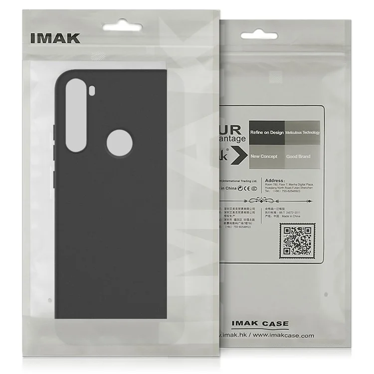 IMAK UC-3 Série para Xiaomi Redmi Note 14 5G Capa Fosca Anti-Impressões Digitais Capa Macia de TPU
