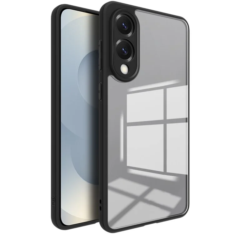IMAK UX-9A Series for Samsung Galaxy S25 Edge Case Clear TPU PC Phone Cover Reinforced Corners