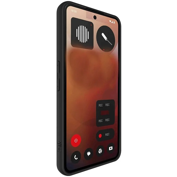 Étui IMAK UX-9B Series pour Nothing Phone (3a) Tiny Airbag PC TPU Couverture de téléphone mate