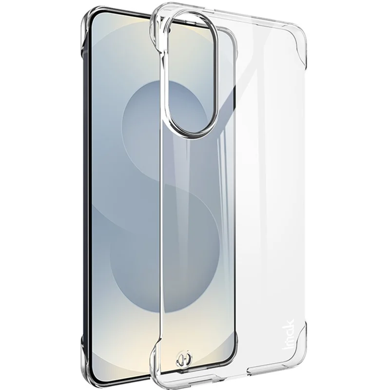 Custodia IMAK per Samsung Galaxy S25 Edge Cover Telefono Trasparente con Angoli Rinforzati, Bordi Sottili