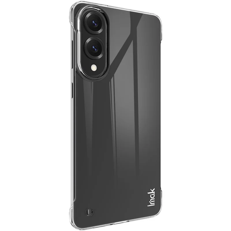 Custodia IMAK per Samsung Galaxy S25 Edge Cover Telefono Trasparente con Angoli Rinforzati, Bordi Sottili