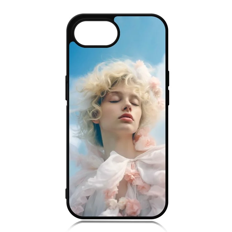Pack de 10 Fundas para iPhone 16e - Carcasa de PC + TPU para Teléfono, Compatible con Impresión por Transferencia Térmica