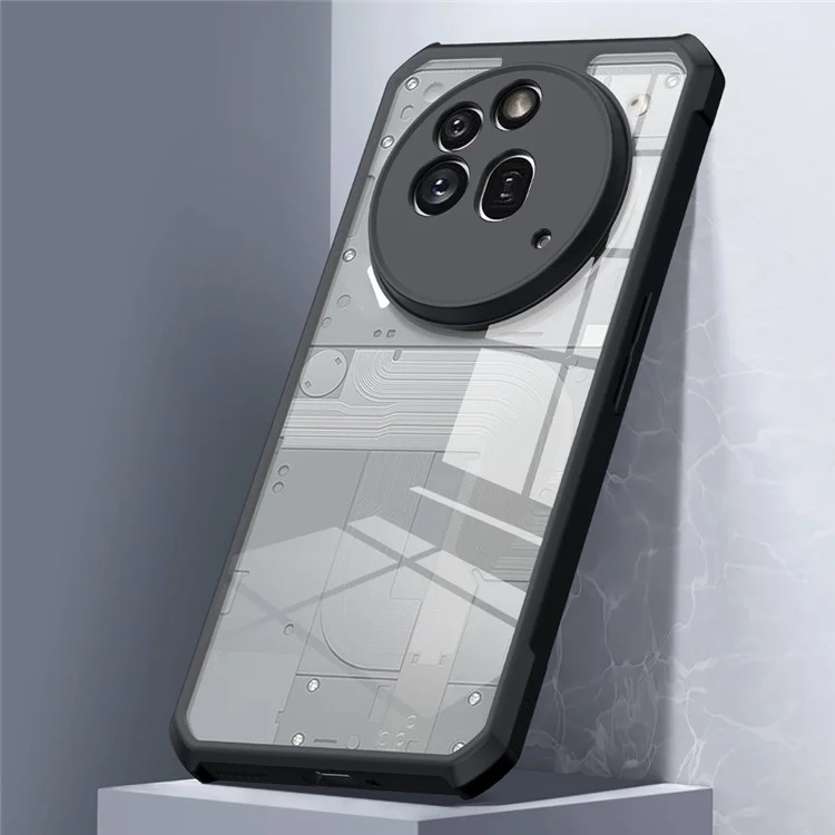 XUNDD für Nothing Phone (3a) Pro Hülle Stoßfeste TPU + Acryl Transparente Rückseite Handyhülle