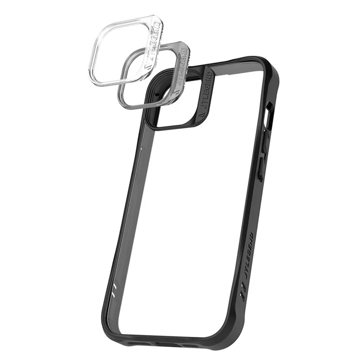 Tlegend DX Military Grade Phone Case Pour Iphone 14 Plus, Couverture de Téléphone Mobile Tpu + pc à L'épreuve Des Drops - le Noir