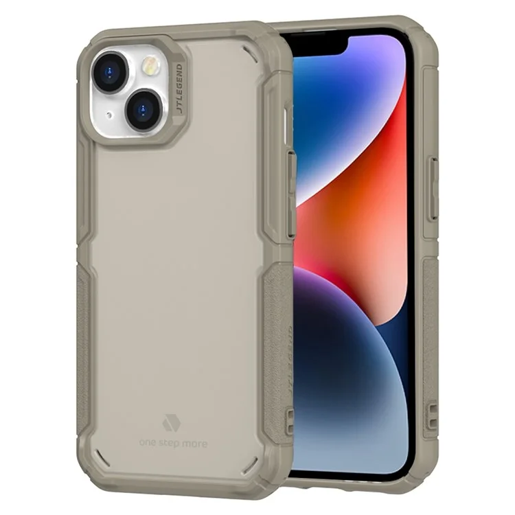 TLEGEND DX Pro Magnetic Case for iPhone 14, Military Grade Drop-proof TPU + PC Shockproof Phone Cover with Camera Frame - Khaki