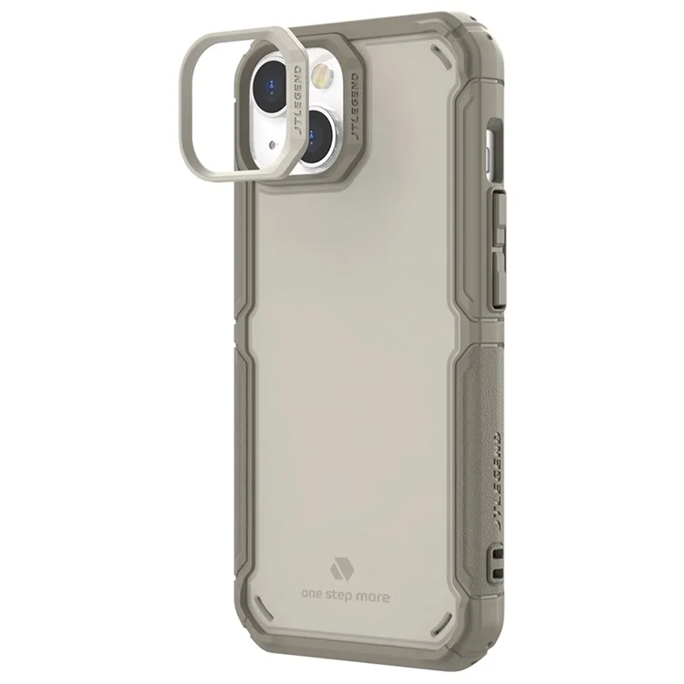 TLEGEND DX Pro Magnetic Case for iPhone 14, Military Grade Drop-proof TPU + PC Shockproof Phone Cover with Camera Frame - Khaki