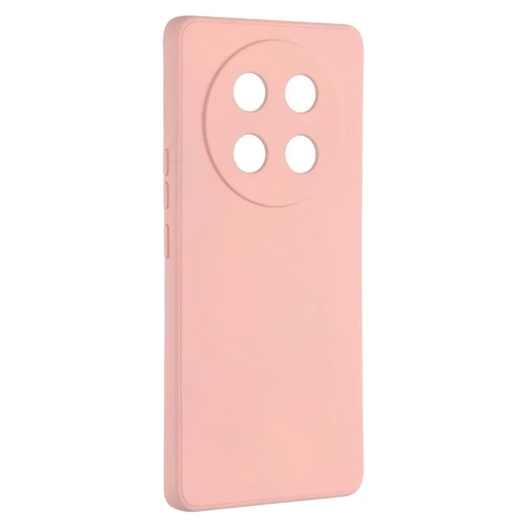 Capa para Honor X60 Pro 5G / X9c 5G em TPU Traseira Macia Anti-Riscos com Forro de Fibra - Rosa