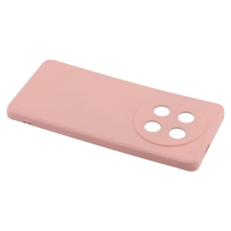 Capa para Honor X60 Pro 5G / X9c 5G em TPU Traseira Macia Anti-Riscos com Forro de Fibra - Rosa